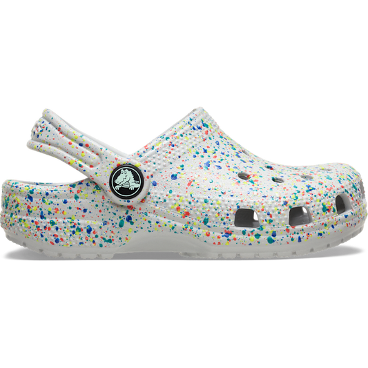 Kids' Classic Glow Paint Splatter Clog | Crocs Kids