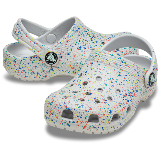 Kids' Classic Glow Paint Splatter Clog | Crocs Kids