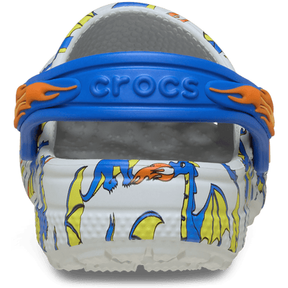 Toddler Classic Dragon Graphic Clog | Crocs Kids