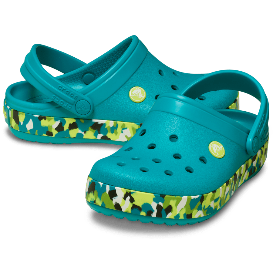 Kids' Crocband Glow Confetti Band Clog | Crocs Kids