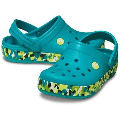 Kids' Crocband Glow Confetti Band Clog | Crocs Kids