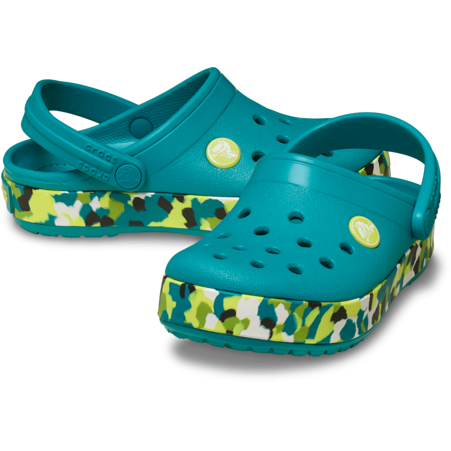 Toddler Crocband Glow Confetti Band Clog | Crocs Kids