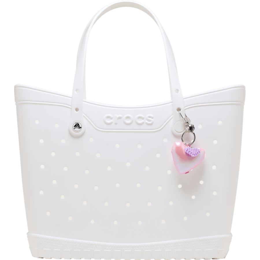 Double Heart Bag Charm | Crocs Women / Kids