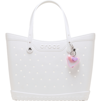Double Heart Bag Charm | Crocs Women / Kids