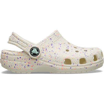 Toddler Classic Glow Paint Splatter Clog | Crocs Kids