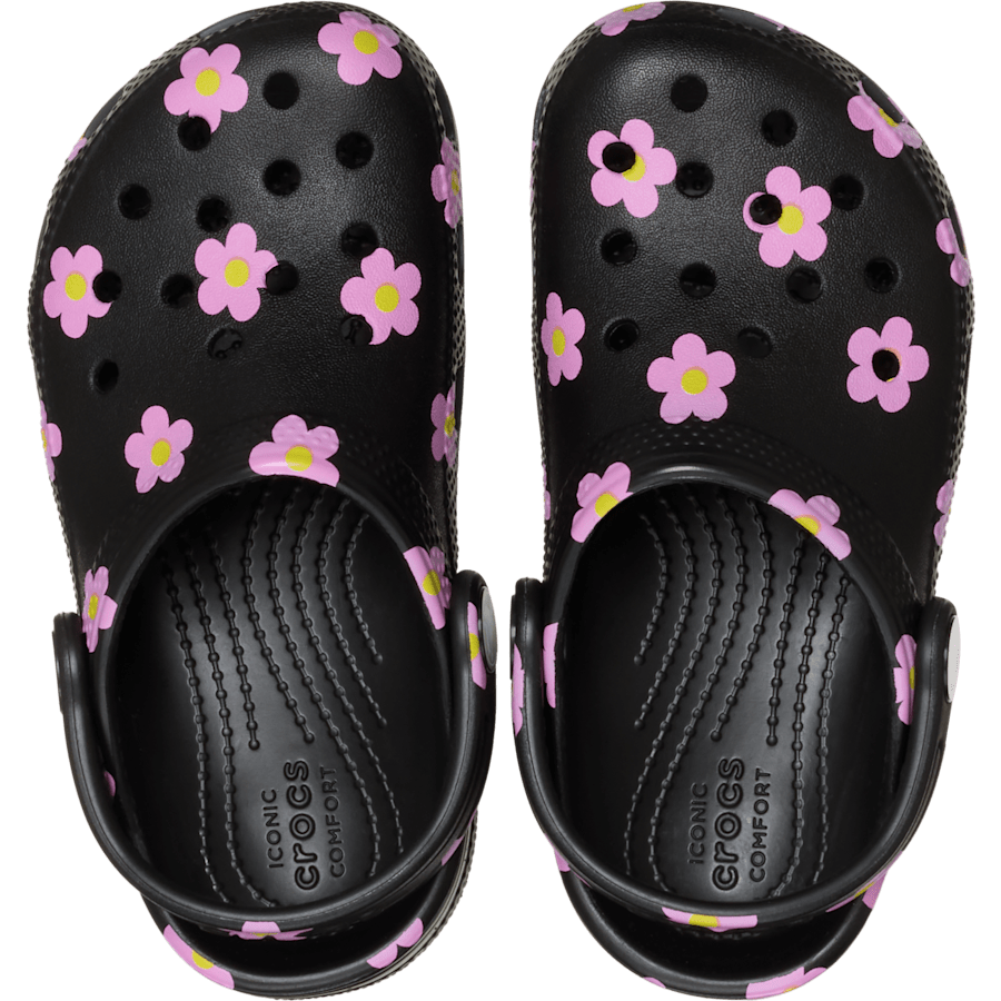 Toddler Classic Flower Clog | Crocs Kids