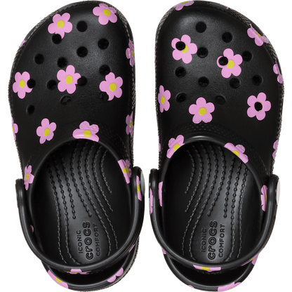 Toddler Classic Flower Clog | Crocs Kids