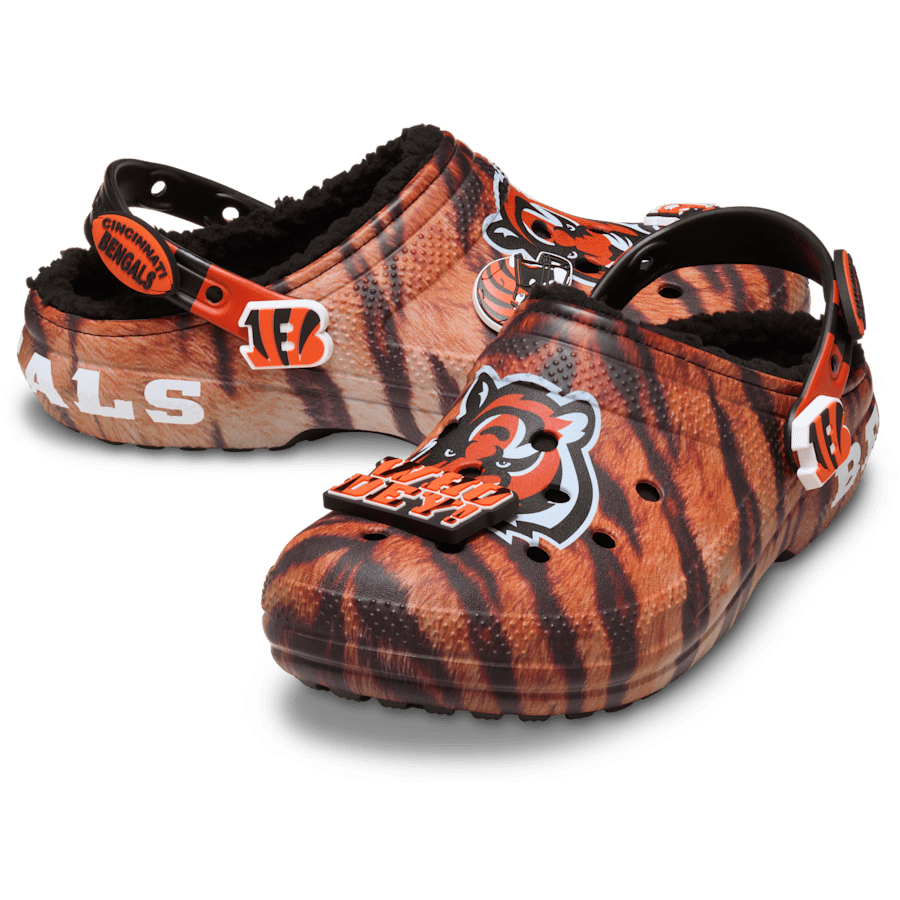 NFL Cincinnati Bengals Classic Lined Clog | Crocs Women / Men