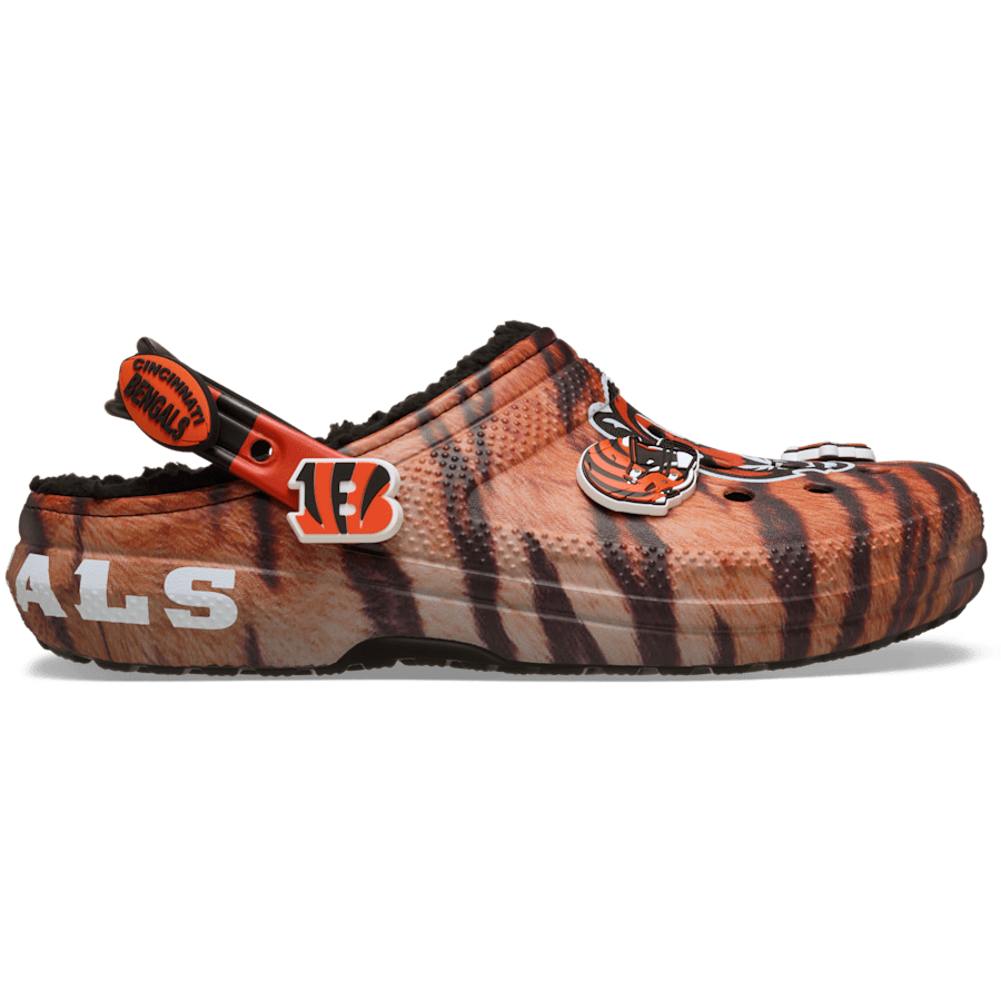 NFL Cincinnati Bengals Classic Lined Clog | Crocs Women / Men