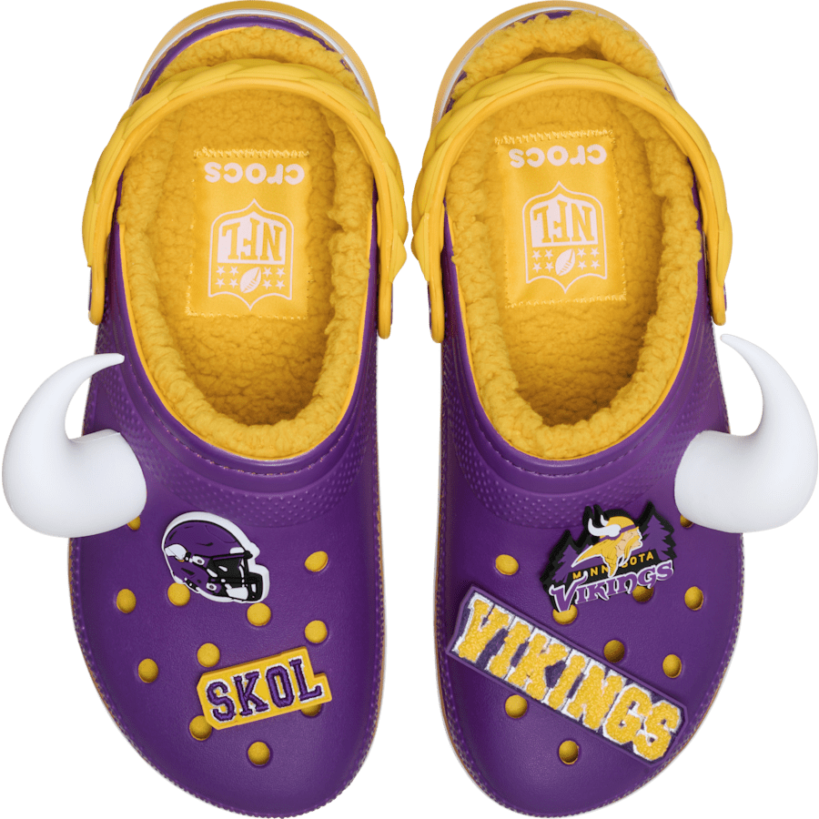 NFL Minnesota Vikings Classic Lined Clog | Crocs Women / Men