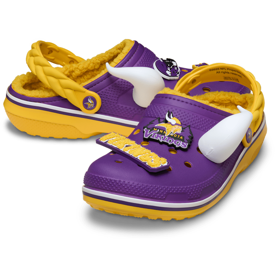 NFL Minnesota Vikings Classic Lined Clog | Crocs Women / Men