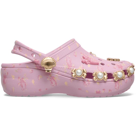 LoveShackFancy Classic Platform Clog | Crocs Women