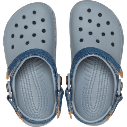 Kids' Classic Denim Adjustable Backstrap Clog | Crocs Kids