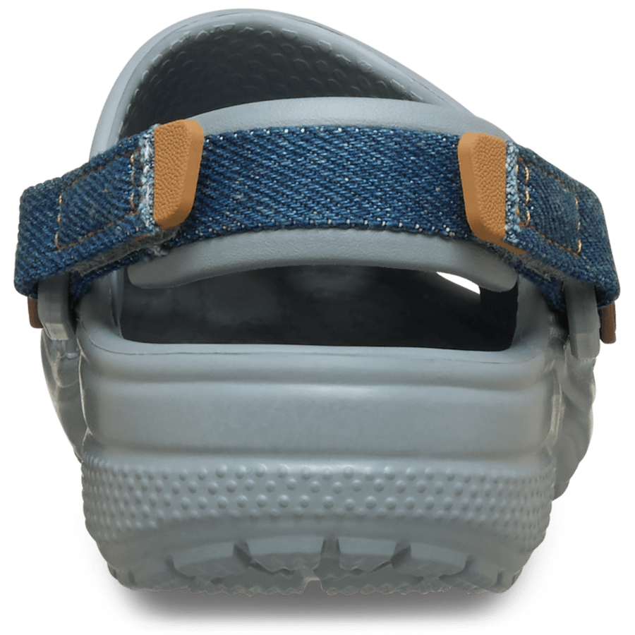 Toddler Classic Denim Adjustable Backstrap Clog | Crocs Kids