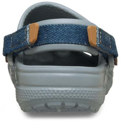 Toddler Classic Denim Adjustable Backstrap Clog | Crocs Kids