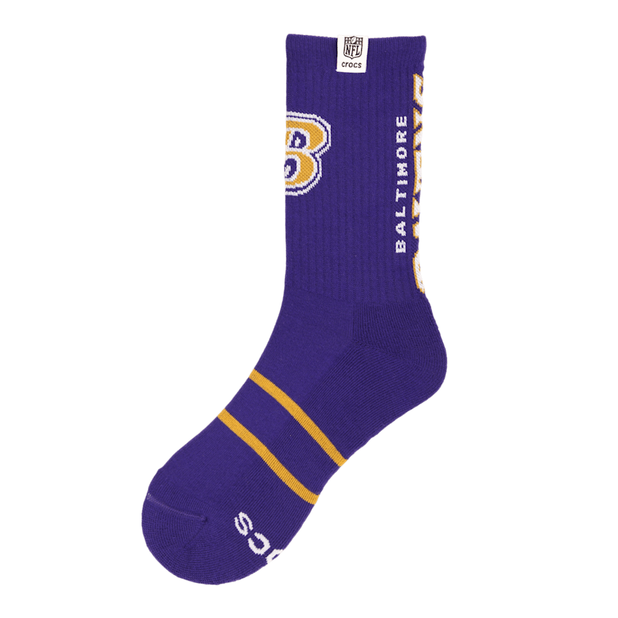NFL Baltimore Ravens Crocs Socks | Crocs Men