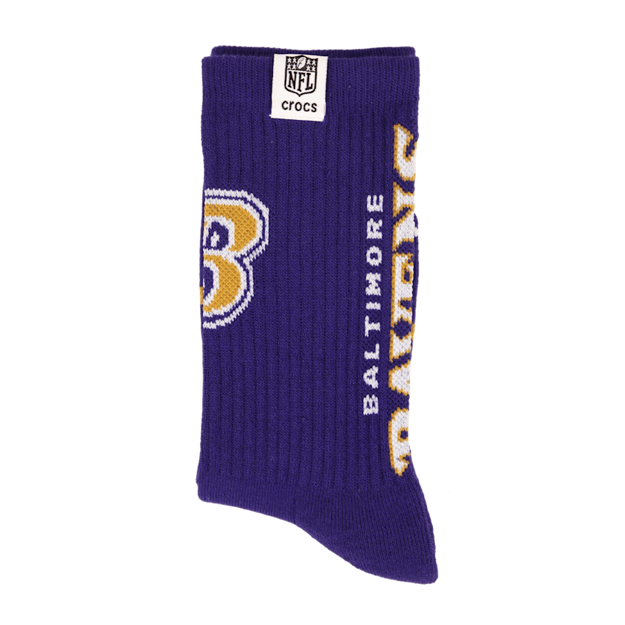 NFL Baltimore Ravens Crocs Socks | Crocs Men