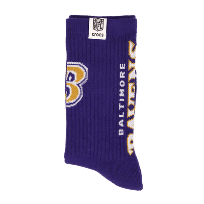 NFL Baltimore Ravens Crocs Socks | Crocs Men
