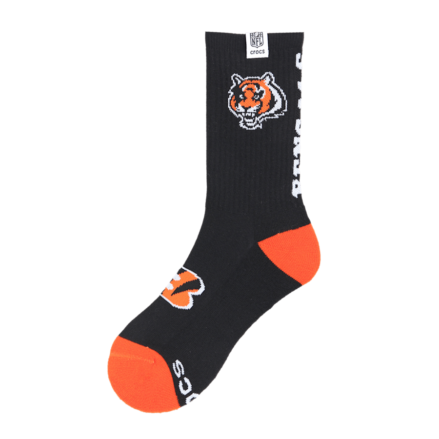 NFL Cincinnati Bengals Crocs Socks | Crocs Men