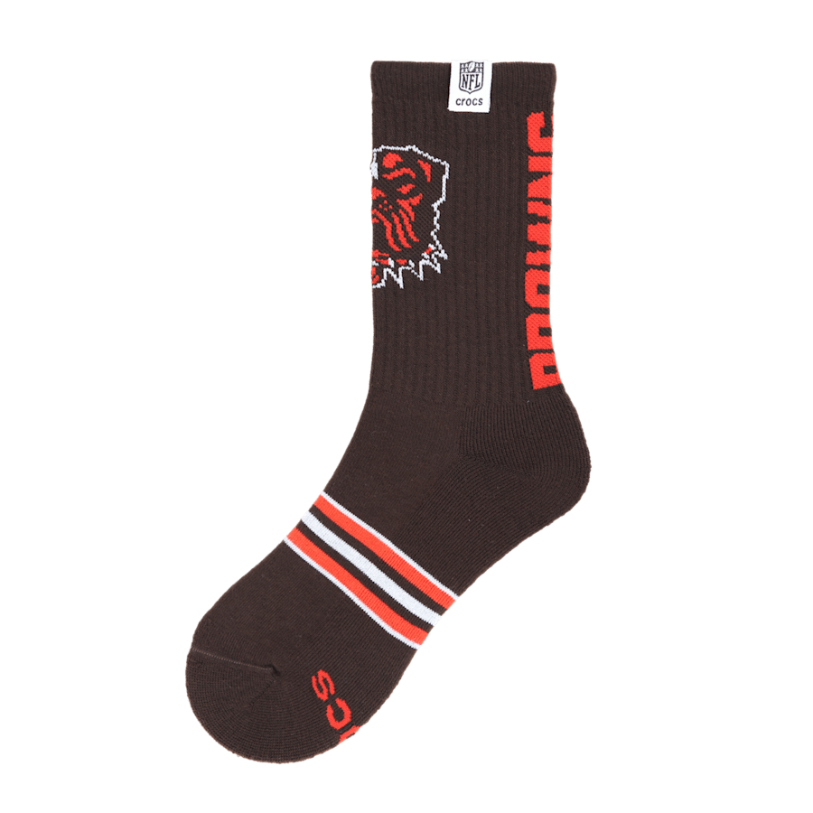 NFL Cleveland Browns Crocs Socks | Crocs Men