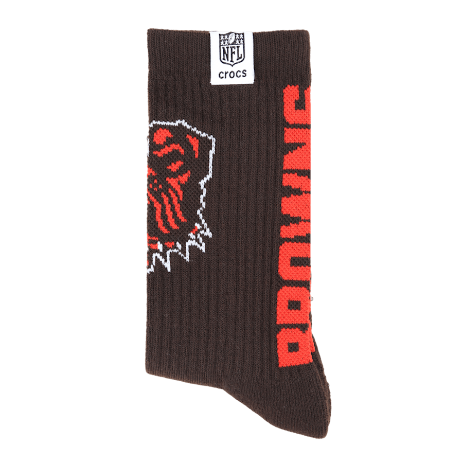 NFL Cleveland Browns Crocs Socks | Crocs Men