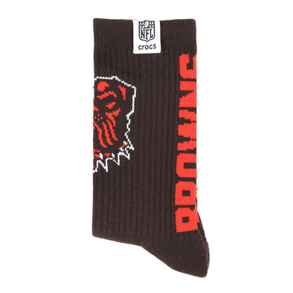 NFL Cleveland Browns Crocs Socks | Crocs Men
