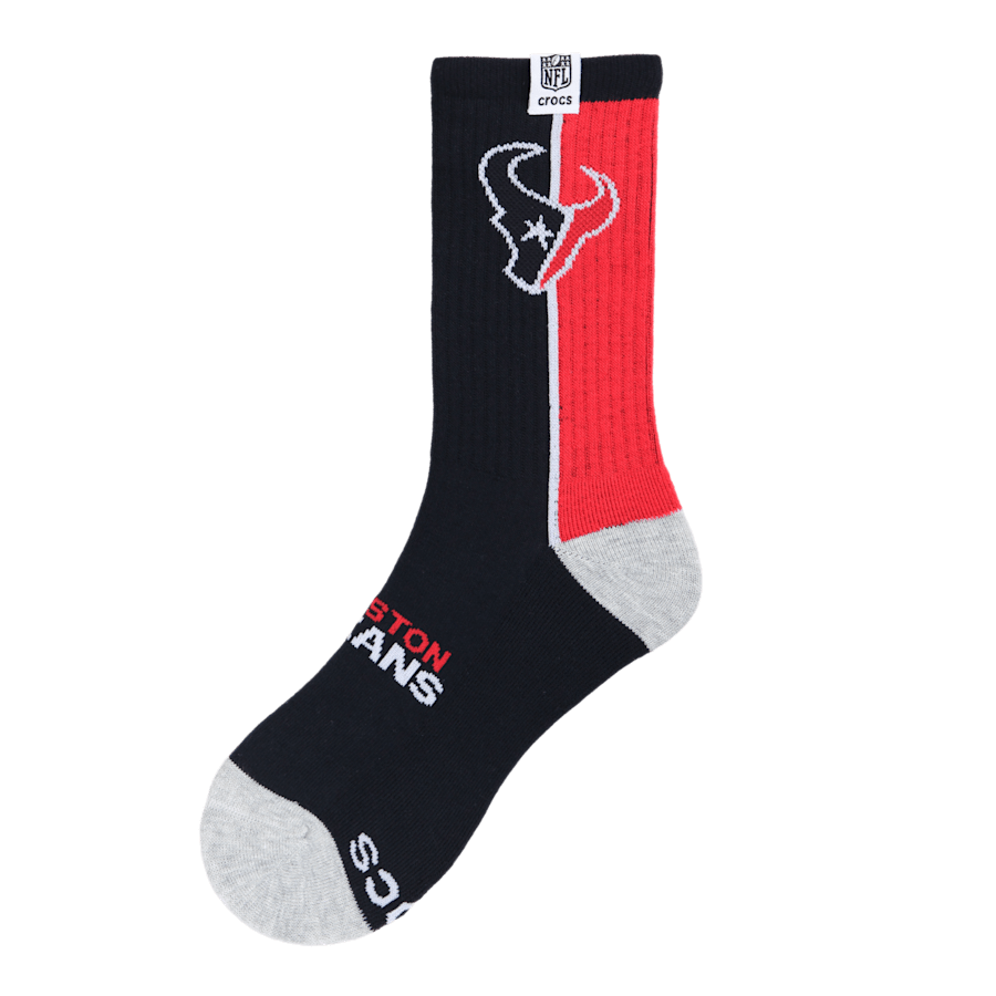 NFL Houston Texans Crocs Socks Men