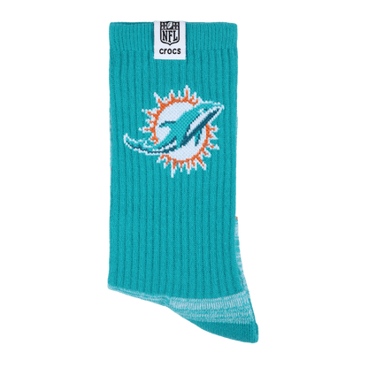 NFL Miami Dolphins Crocs Socks | Crocs Men