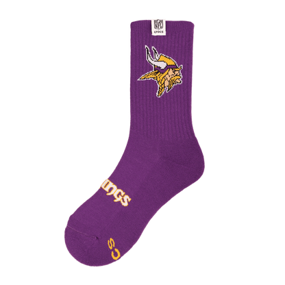 NFL Minnesota Vikings Crocs Socks | Crocs Men