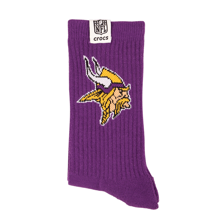 NFL Minnesota Vikings Crocs Socks | Crocs Men