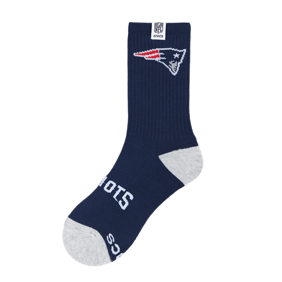 NFL New England Patriots Crocs Socks | Crocs Men