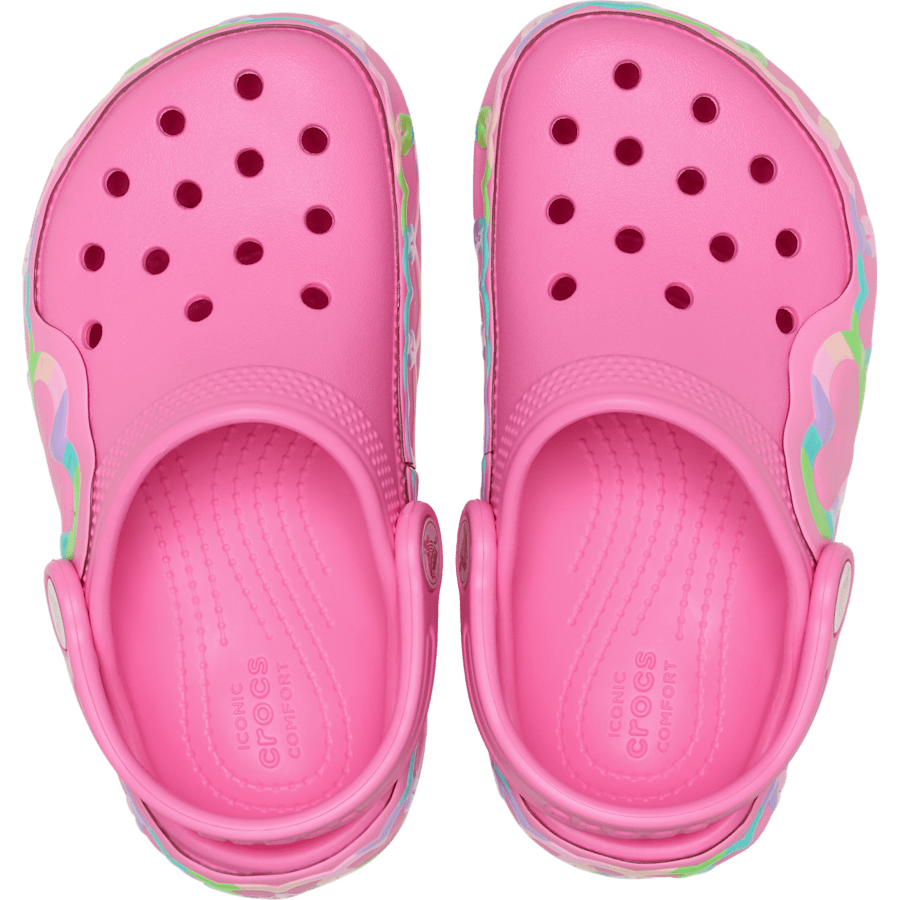 Toddler Classic Heart Lights Clog | Crocs Kids