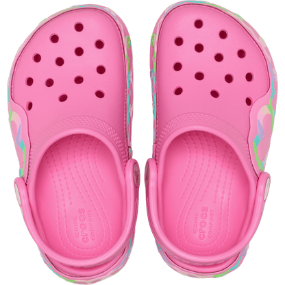 Toddler Classic Heart Lights Clog | Crocs Kids