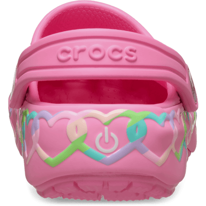 Toddler Classic Heart Lights Clog | Crocs Kids