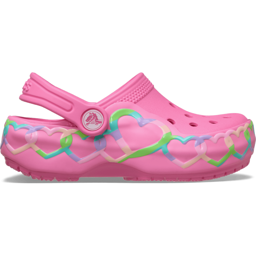 Toddler Classic Heart Lights Clog | Crocs Kids