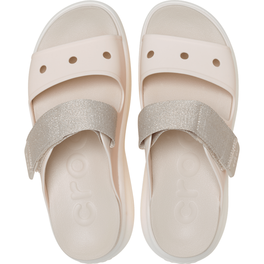 Soho Shimmer Two Strap Sandal | Crocs Women