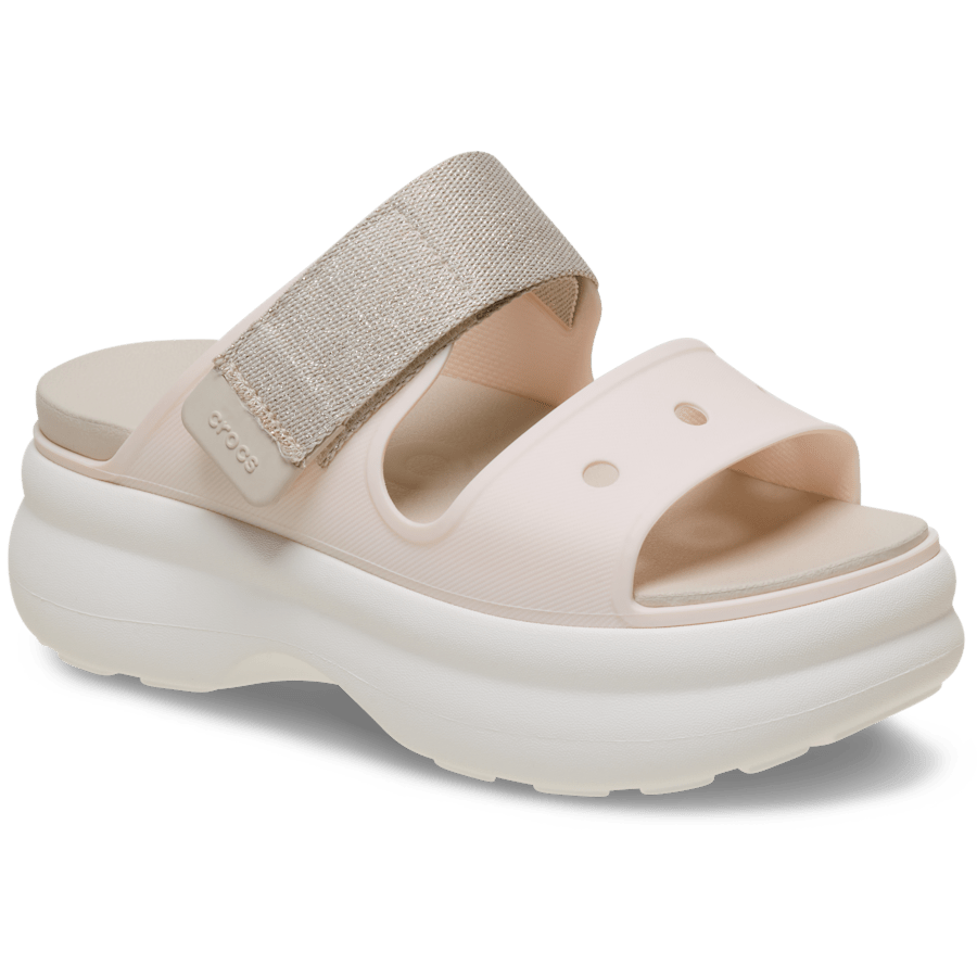 Soho Shimmer Two Strap Sandal | Crocs Women