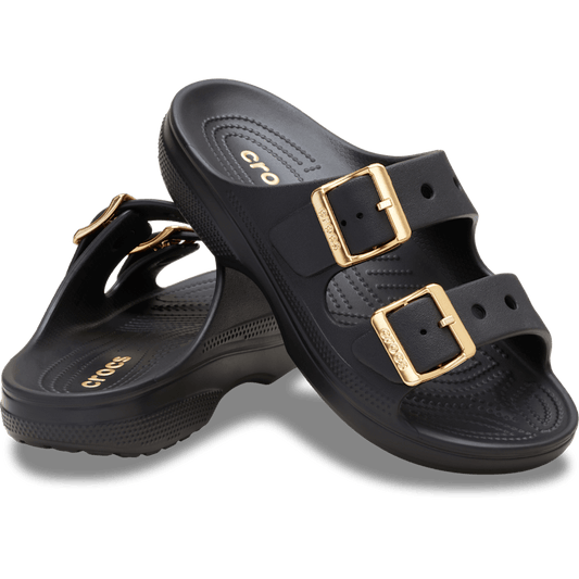 Women’s Metallic Buckle Saturday Sandal | Crocs Women