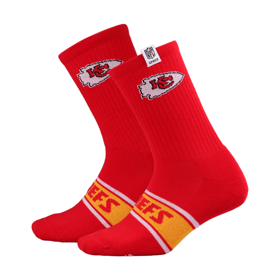 NFL Kansas City Chiefs Crocs Socks | Crocs Men