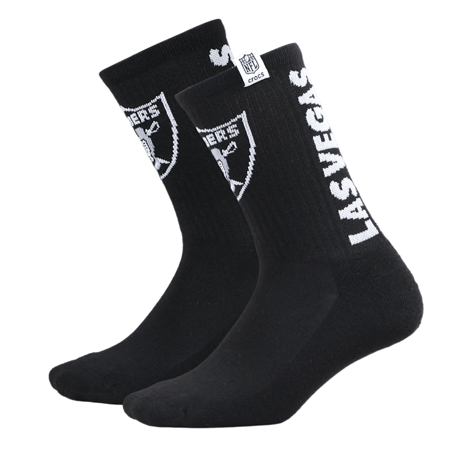 NFL Las Vegas Raiders Crocs Socks | Crocs Men