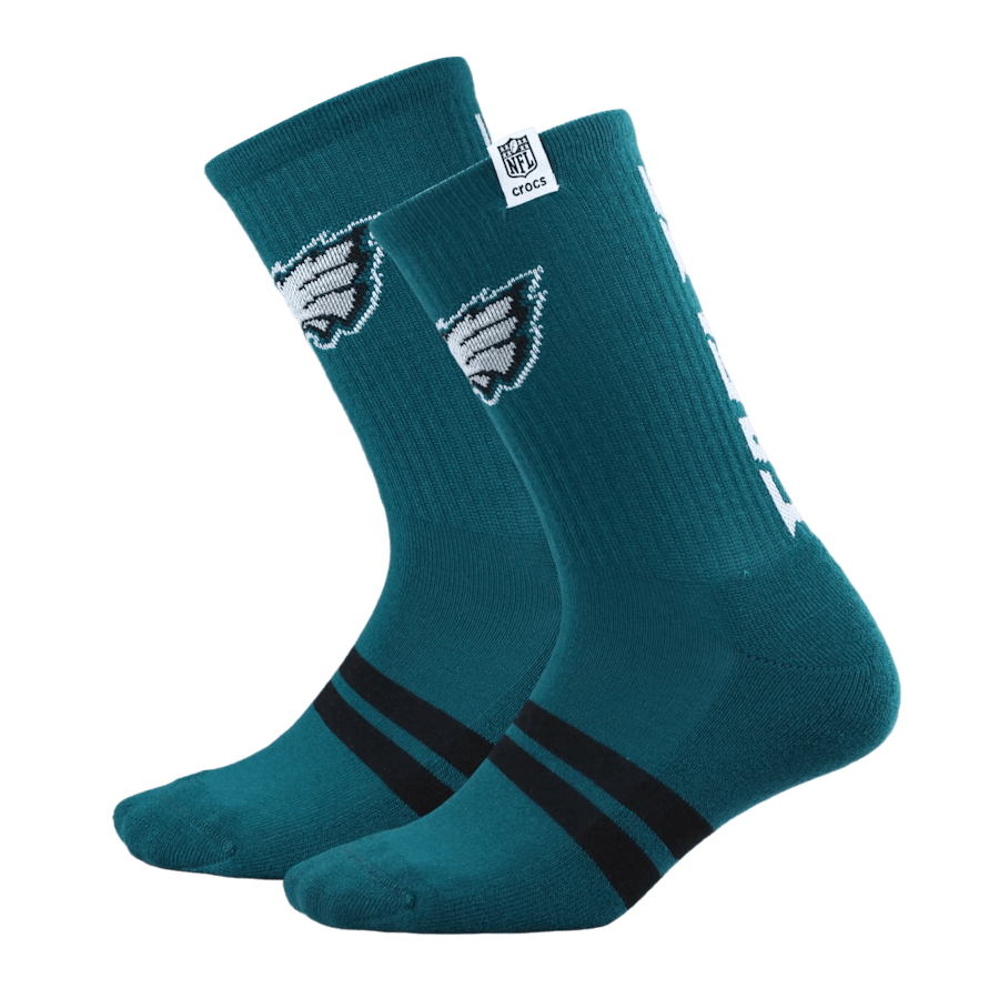 NFL Philadelphia Eagles Crocs Socks Men