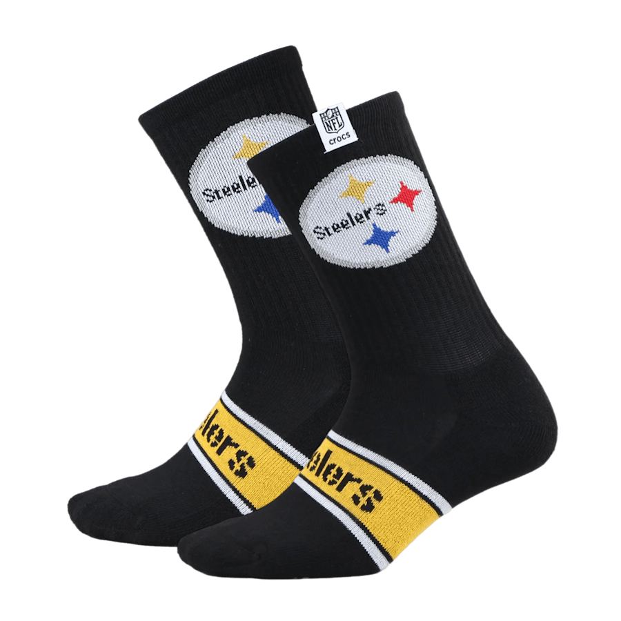 NFL Pittsburgh Steelers Crocs Socks | Crocs Men