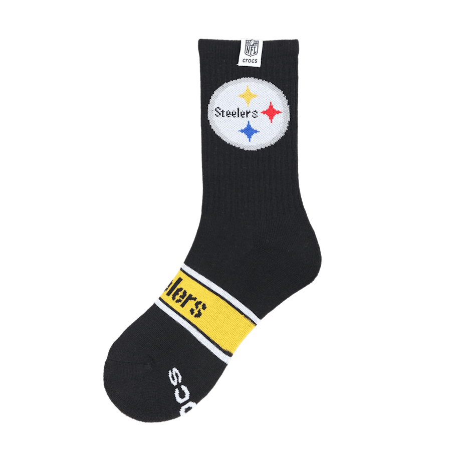 NFL Pittsburgh Steelers Crocs Socks | Crocs Men