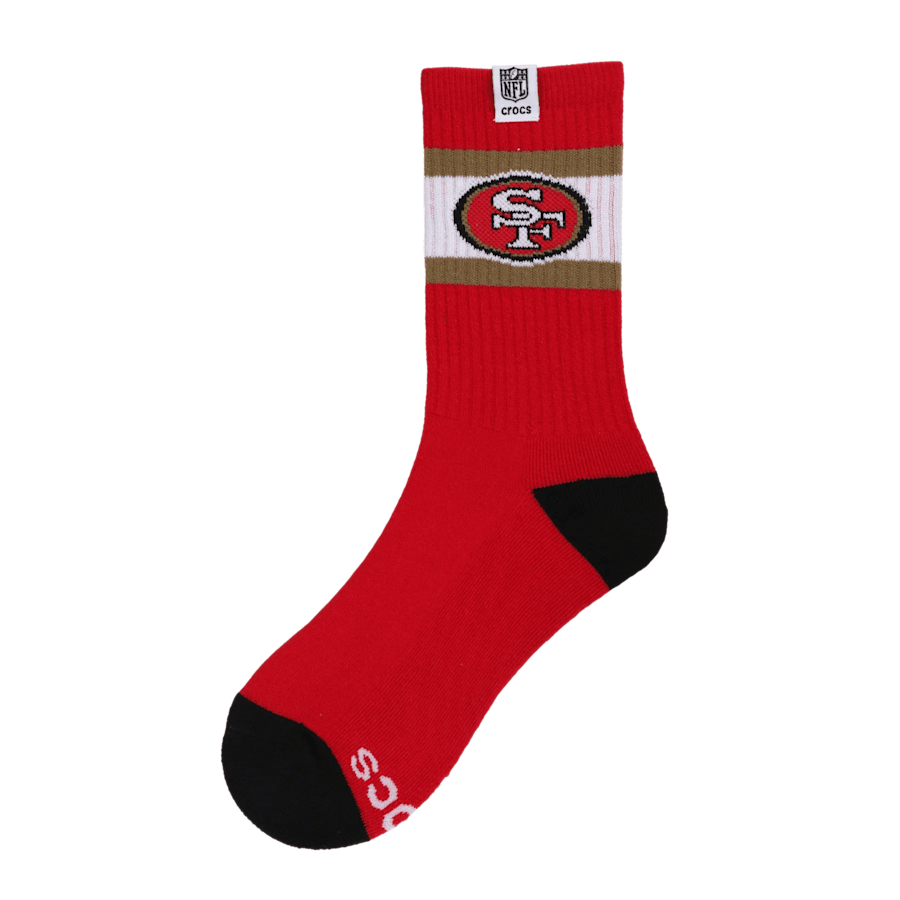 NFL San Francisco 49ers Crocs Socks | Crocs Men