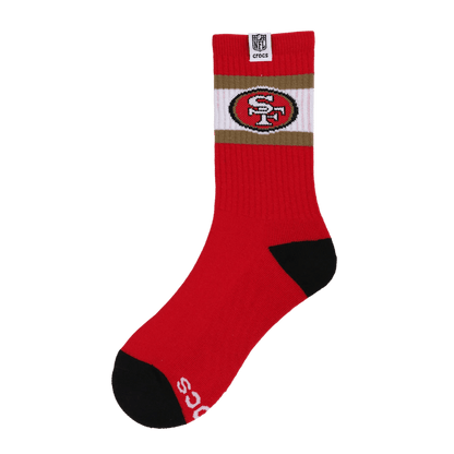 NFL San Francisco 49ers Crocs Socks | Crocs Men
