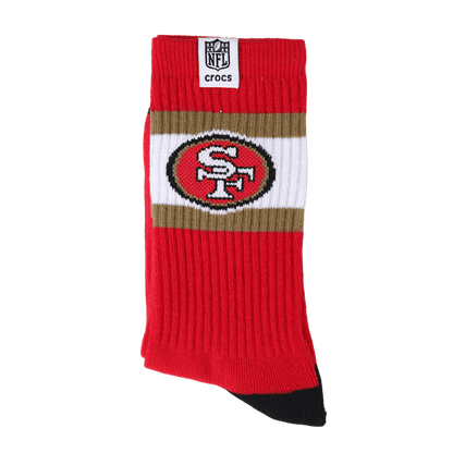 NFL San Francisco 49ers Crocs Socks | Crocs Men